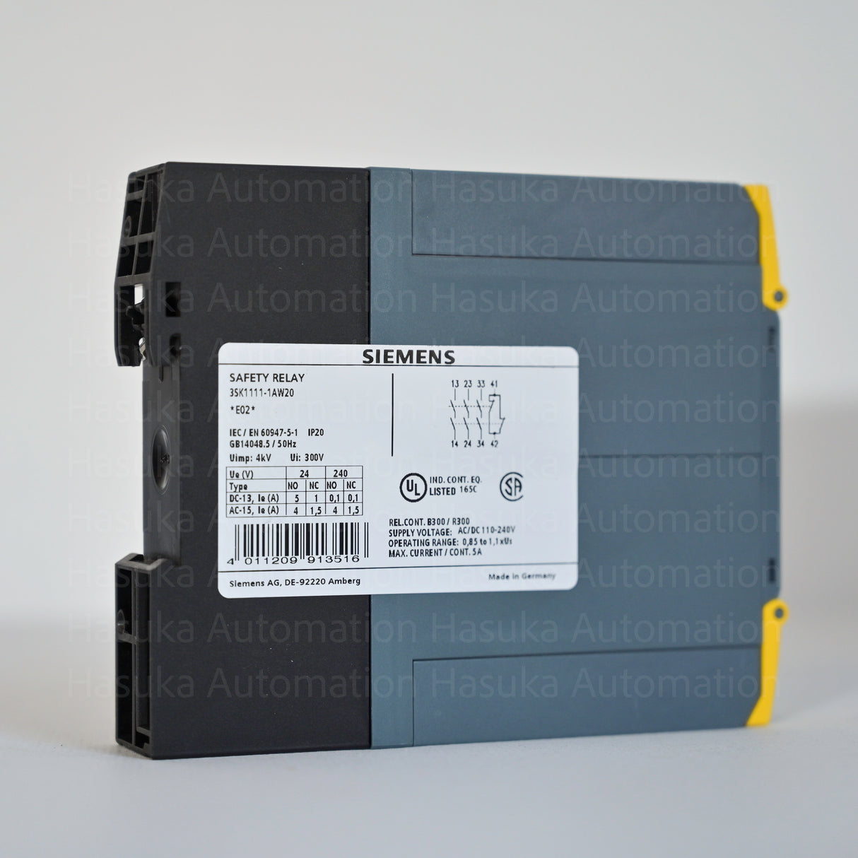 Siemens 3SK1111-1AW20  Sirius Safety Relay