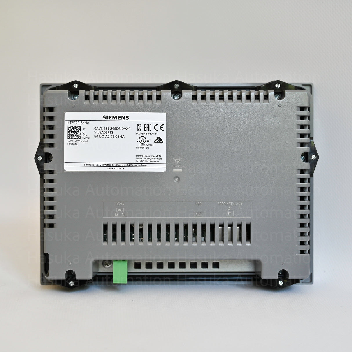 Siemens 6AV2123-2GB03-0AX0 KTP700 BASIC HMI