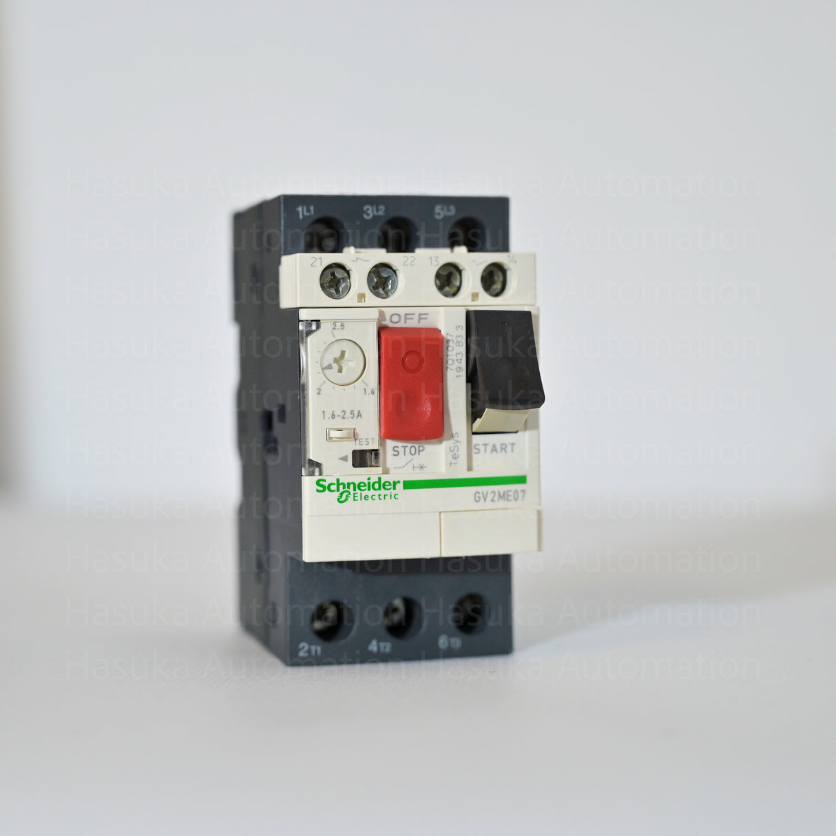 GV2ME07 with GVAE11 Motor Circuit Breaker Schneider Electric