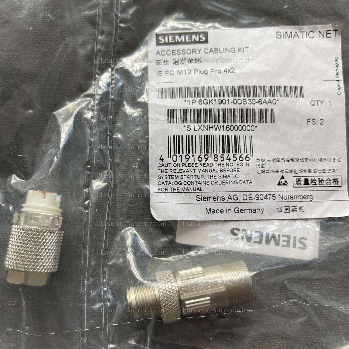 Siemens  6GK1901-0DB30-6AA0 Profinet Connector