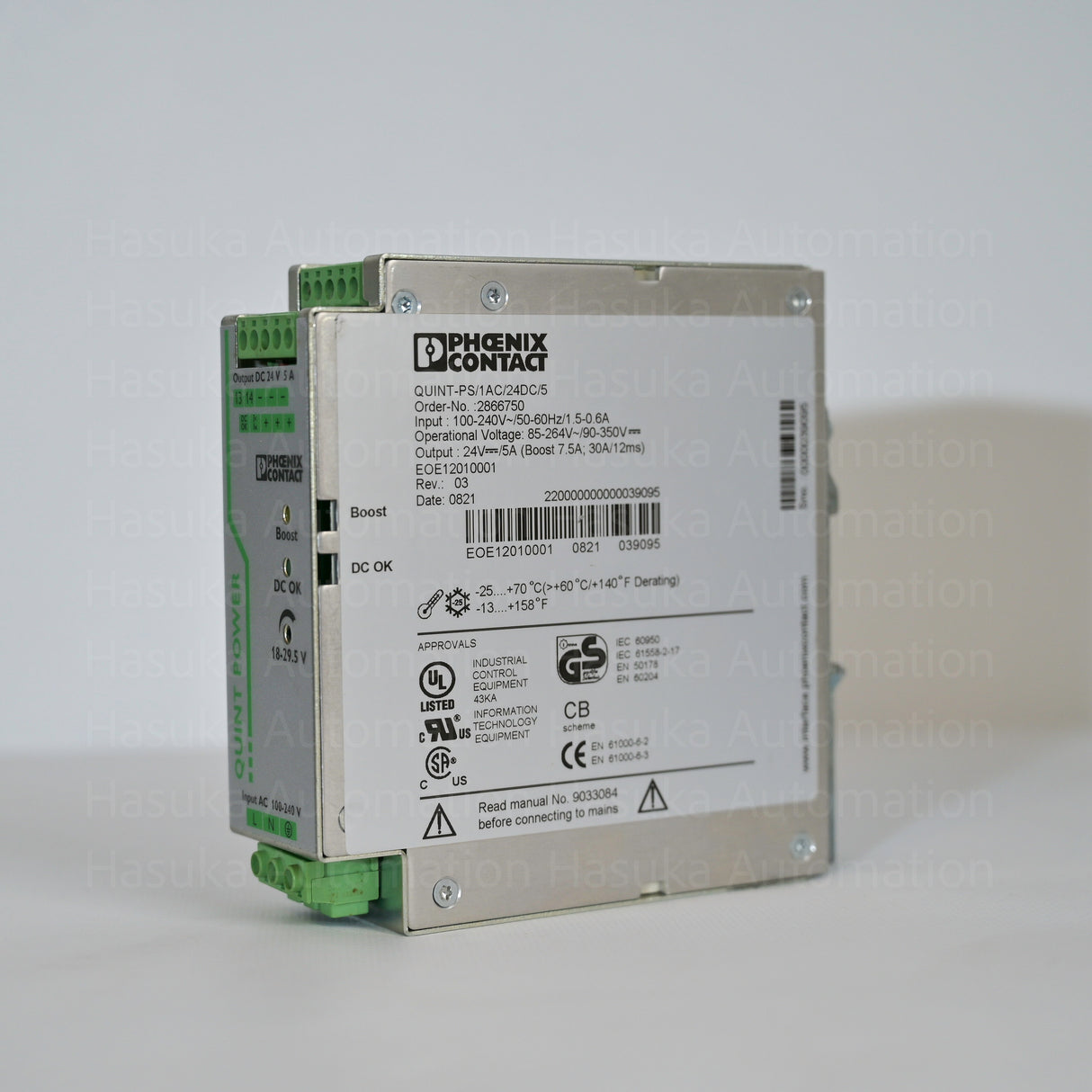 QUINT-PS/1AC/24DC/5 Power Supply Phoenix Contact