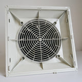 Rittal Fan and Filter Cooling is rated for 230 V, 1~, 50 Hz/60 Hz and has dimensions of 323 mm width, 323 mm height