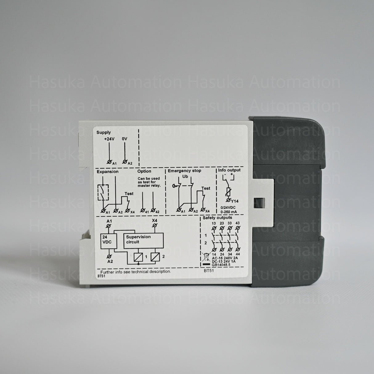 ABB 2TLA010033R2000 BT51 Safety Relay