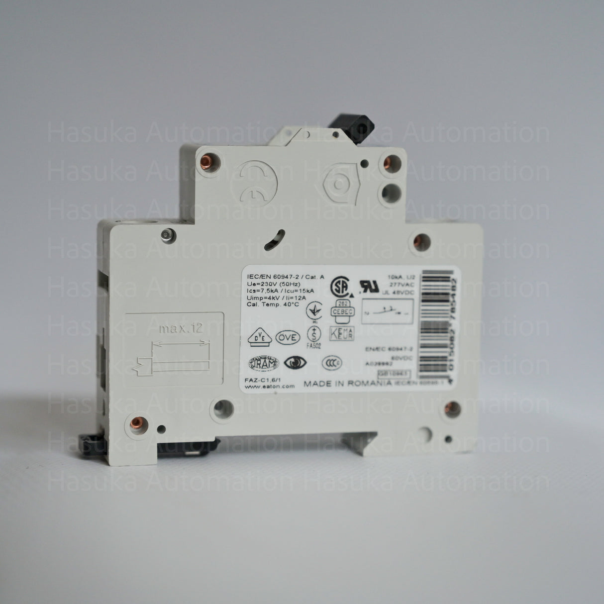 Eaton FAZ-C1,6/1 278548 Mini Circuit Breaker