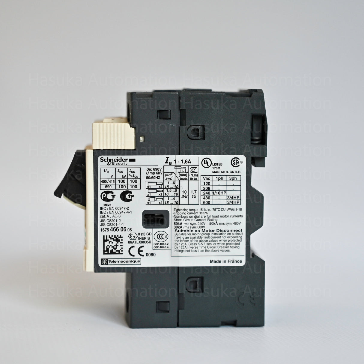 GV2ME06 Schneider Electric Circuit Breaker