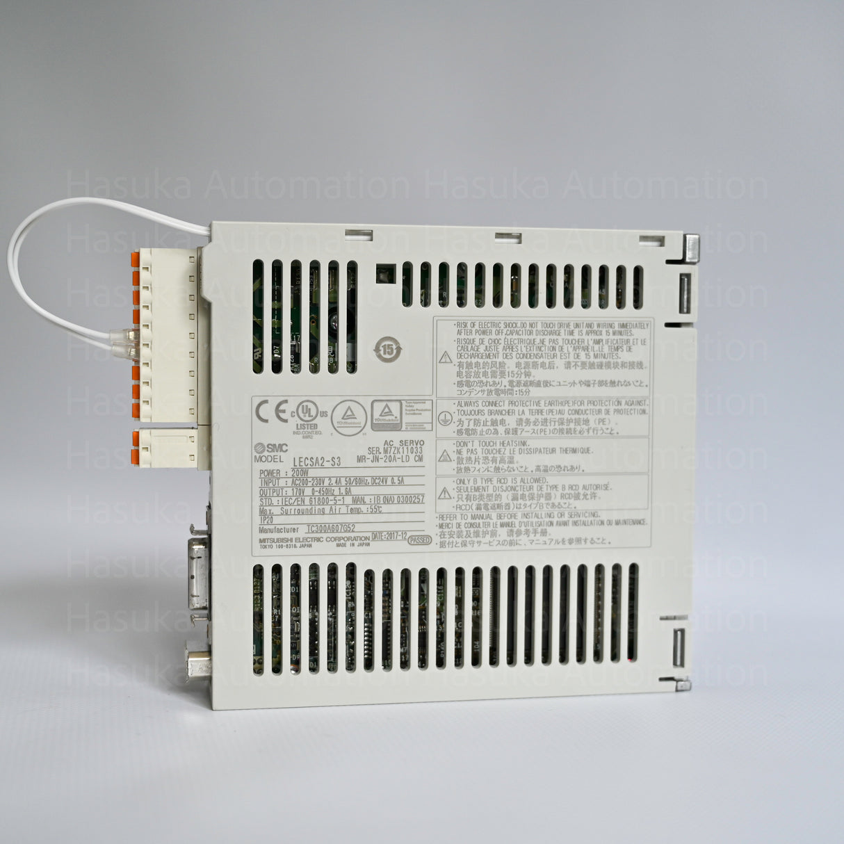 SMC LECSA2-S3 AC Servo Motor Drive